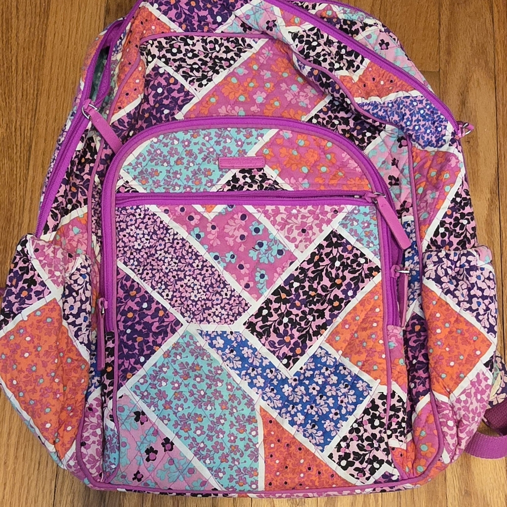 Colorful Patchwork Backpack